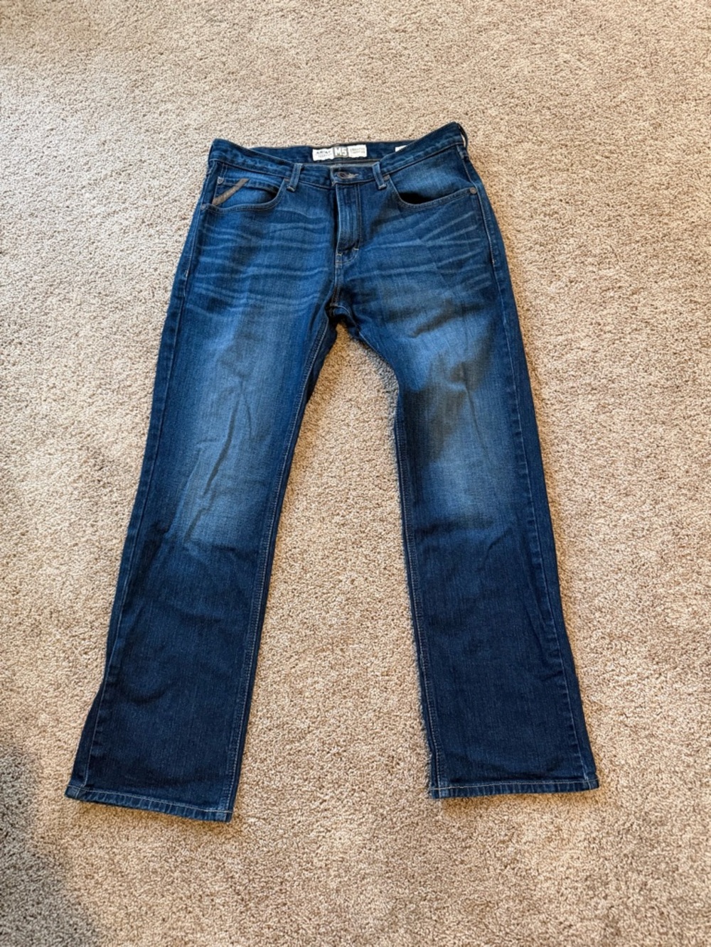 Ariat Men's Dark Blue Bootcut Jeans